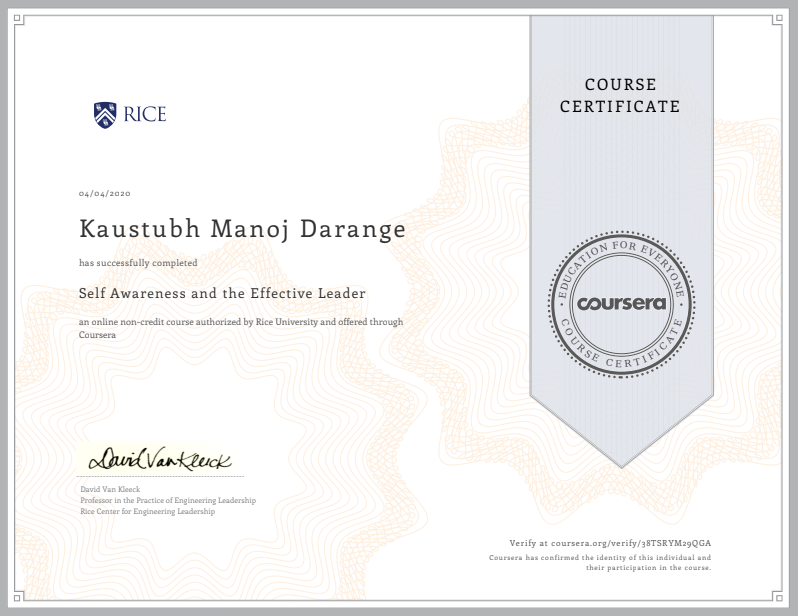 Certification 3